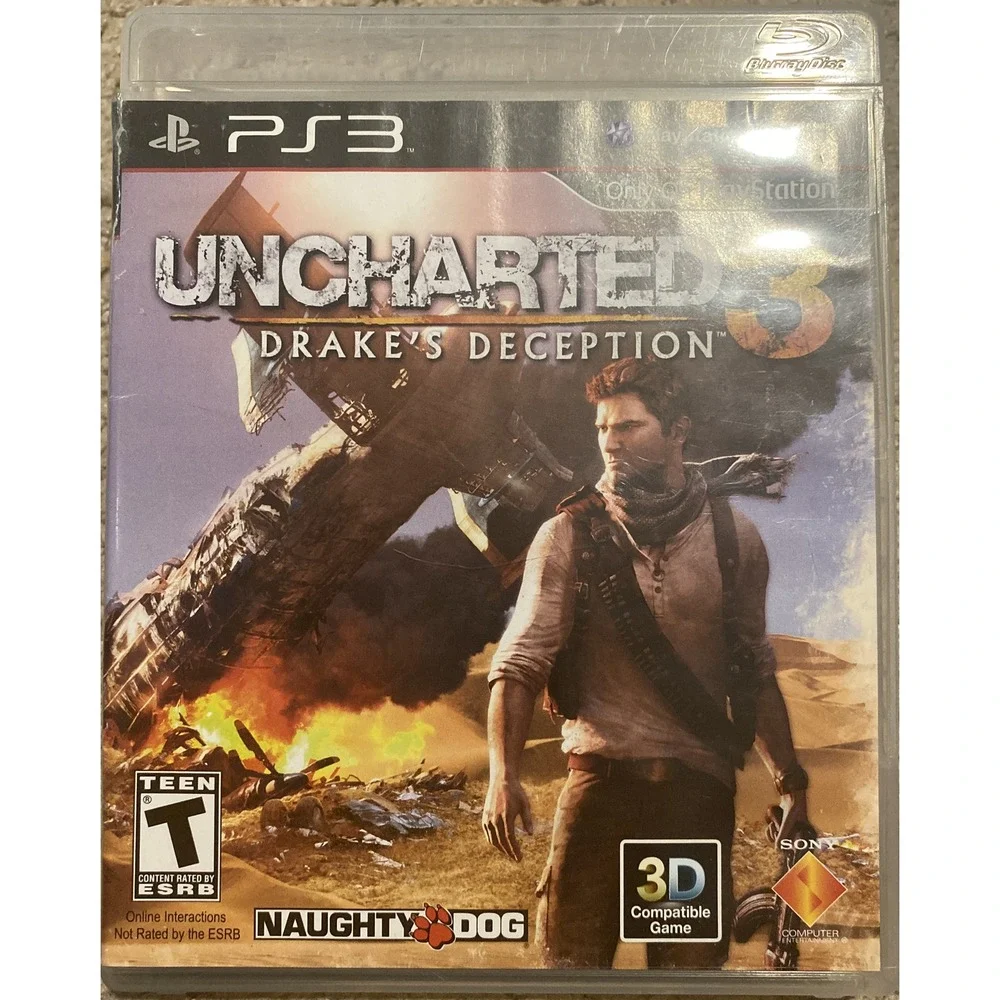 Uncharted 3: Drake's Deception‎ (Sony PlayStation 3, 2011)